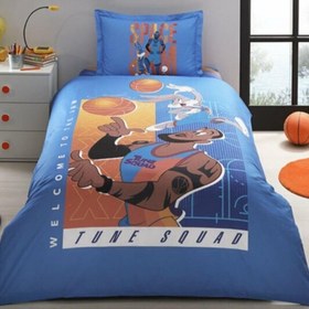 Resim Özdilek Space Jam Lebron Tek Kişilik Lisanslı Çocuk Nevresim Takımı 