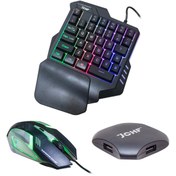 Resim SAFE GROUP Hello Jchf-68 Klavye + Mouse Bluetooth Gamepad Oyuncu Seti 