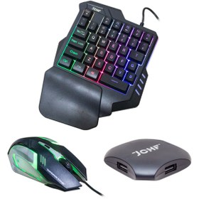 Resim SAFE GROUP Hello Jchf-68 Klavye + Mouse Bluetooth Gamepad Oyuncu Seti 