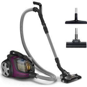 Resim Philips Marathon Toz Torbasız Elektrikli Süpürge, 899W, Powercyclone 10, Süper Turbo Fırça, Sert Zemin Başlı 