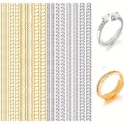 Resim 8 Parça Yüzük Ölçer Seti, 4 Boyutlu Silikon Sıkıştırıcı, Erkekler ve Kadınlar için Rahat Spiral Koruma, Pratik Takı Ölçüm Aracı, Güç Gerektirmez 