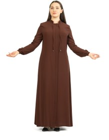 Resim derin store Hakim Yaka Bağcıklı Basic Ferace 