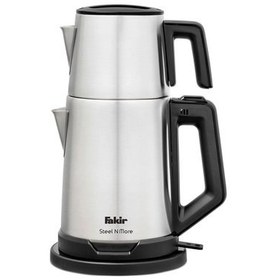 Resim Fakir Steel N More Siyah Çelik Çay Makinesi 
