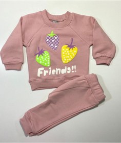 Resim Herry Baby Friends Baskılı Mevsimlik Kız Takımı 