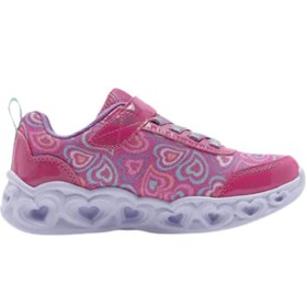 Resim Skechers Heart Lights Kız Çocuk Pembe Günlük Ayakkabı 