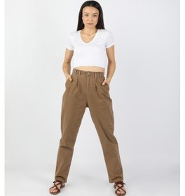 Resim Balins Kadın Chino Gabardin Pantolon Kahverengi 