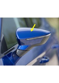 Resim Seat Leon 3 Mk3 2013 - 20 Sol Yan Dış Dikiz Ayna Kapağı 5f0857537b 