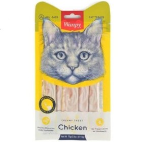 Resim Wanpy Tavuklu Likid Kedi Ödülü 5x14gr 