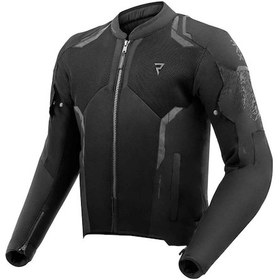 Resim Rebelhorn Jax 75065 Yazlık Fileli Motosiklet Montu Gri - Siyah 