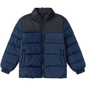 Resim Erkek Çocuk Minimalist Şişme Mont-RegularFit-Kışlık - Yeşil / 14 Y 