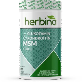 Resim Herbina Glukozamin Kondroitin Msm 200 Tablet 