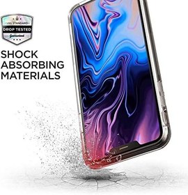 Resim Vrs Design VRS94130 iPhone Xs Max Crystal Bumper Kılıf, Metal Black 