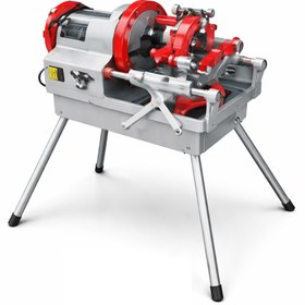 Resim Proter Elektrikli 220 Volt Diş Açma Pafta Makinesi 1000 W Tezgah Tipli 2" Taraklı Bıçaklı Boru Paftası 