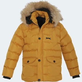 Resim Slazenger Napolı I Unisex Çocuk Mont & Kaban Hardal 