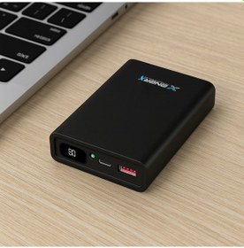 Resim Enerx ENR-P10188DC 10000 Mah 2.1 Amper Dijital Göstergeli Powerbank 