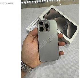 Resim Apple iPhone 15 Pro İkinci El TR | 256 GB | Natürel Titanyum 