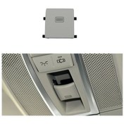 Resim Araba Dome Işık Düğmesi Sunroof Pencere Anahtarı Düğmesi Mercedes-benz W166 / W292 2012-, Sol Sürüş, Stil: Düz Gri 