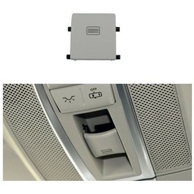 Resim Araba Dome Işık Düğmesi Sunroof Pencere Anahtarı Düğmesi Mercedes-benz W166 / W292 2012-, Sol Sürüş, Stil: Düz Gri 