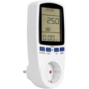 Resim Powermaster Wattmetre Enerji Tüketim Sarfiyat Ölçer Priz (230V 3680W 16A) 