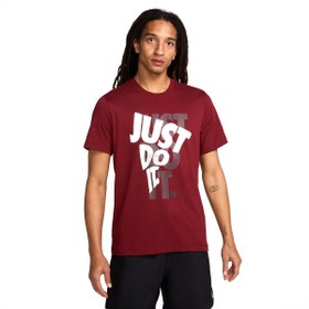 Resim Nike Sportswear Erkek Kırmızı Günlük Stil T-Shirt HJ0554-677 
