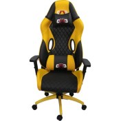 Resim Offogamer Kobra Sarı Oyuncu Koltuğu 