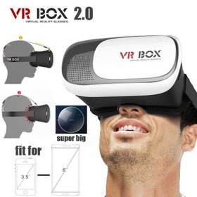 Resim Zore VR Box 3D Kumandalı Sanal Gerçeklik Gözlüğü - Beyaz 