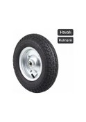 Resim Yaparlar 62221 El Arabası Yedek Teker Şişme Havalı Rulmanlı 355 Mm 