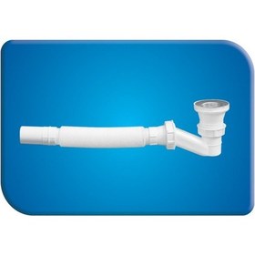 Resim Gama Duş Sifonu Trobleni Pipo Körüklü Q32 