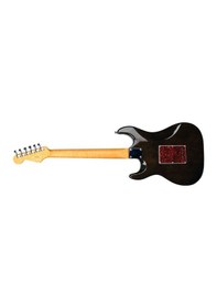Resim Guson Superstrat Hss Elektro Gitar Quilted Siyah 