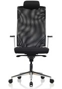 Resim Bürosit File 9 Başlıklı Krom Siyah Yönetici Koltuğu 