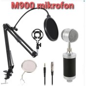Resim Music Dj M-900 Mikrofon Standlı Ön Panel 