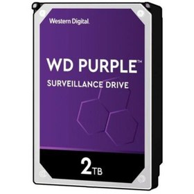 Resim WD Purple WD22PURZ 2TB 3.5″ 5400RPM 64MB SATA 6GB/s 7x24 Güvenlik Diski 