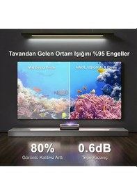 Resim Proscreen Pro Serisi 234x132 Cm Alr Fixed Frame Perde 