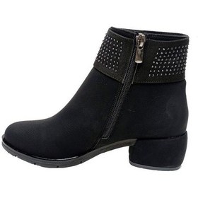 Resim Erbay 512 Yağlı Deri Trend Fashion Kadın Bot Siyah 