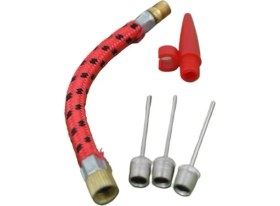 Resim Belle Fusion Mey Ithalat® Pompa Iğne Başlık Seti Top Bisiklet Lastiği Şişirme Iğneleri 