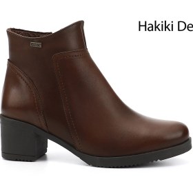 Resim Gönderi R Kadın Kahve Antik Fermuarlı Kalın Topuklu Hakiki Deri Bot Gkzb13451487 Kahve 