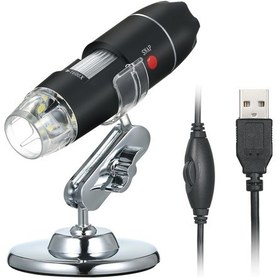 Resim Yaleker Usb El Tipi 1600x Dijital Mikroskop - 8 Led Işıklandırmalı Endüstriyel/güzellik Kontrol Aracı 