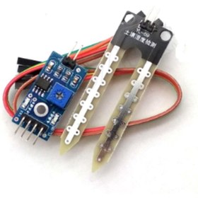 Resim Arduino Toprak Nem Algılama Sensörü Sensor Soil Moisture Sensör 
