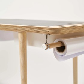 Resim Montessori Ahşap Aktivite Masası - Huş Ağacı (3'lü Sepet) - 40cm / Açılı 