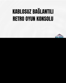 Resim 4.3 İnç Ekranlı Retro Oyun Konsolu 64 Gb Hafızalı, Şarjlı Ve Multimedya Destekli 