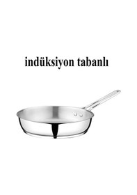 Resim Çelik Tava 24 Paslanmaz Çelik Gri 