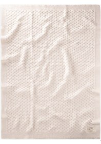 Resim Cigit Piti Piti Triko Battaniye 80x100 CM Naturel 