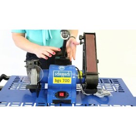 Resim Scheppach Bgs700 Zımpara Taş Motoru 