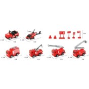 Resim Mega Oyuncak Baretli Itfaiye Araçları Seti 