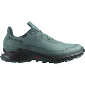 Resim Salomon Alphacross 5 Gtx Gore-tex® Outdoor Erkek Patika Koşu Ayakkabısı Mavi 