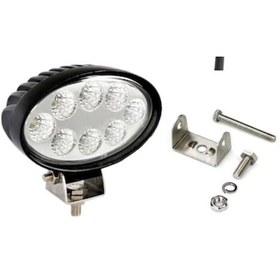 Resim 8 Ledli Oval Çalışma Lambası Kabin 12-24v New Holland Led Lamba 