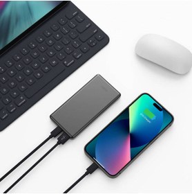 Resim WIWU Ultra İnce Taşınabilir Powerbank Wiwu Wi-P013 Slim Serisi LED Işık Göstergeli 10000mAh 22.5W Gri 