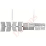 Resim Wangxi 8 Parça Ayarlanabilir Duvara Monte Klima Baffle Direkt Hava Üfleme Delikli Alüminyum Hava Bariyeri Alan Tasarrufu Kolay Kurulum Modern Görünüm 