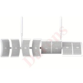 Resim Wangxi 8 Parça Ayarlanabilir Duvara Monte Klima Baffle Direkt Hava Üfleme Delikli Alüminyum Hava Bariyeri Alan Tasarrufu Kolay Kurulum Modern Görünüm 