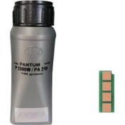 Resim Pantum P2500W Pa-200B Pa-210 Uyumlu Toner Tozu 100G + Chip 